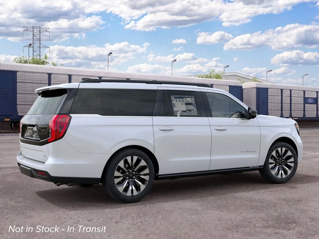 New 2027 Star White Metallic Tri-Coat Ford Platinum® image 6