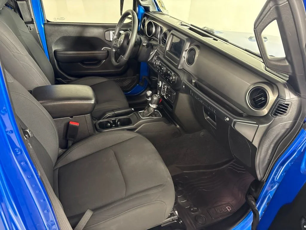 Used 2022 Blue Jeep Unlimited Willys image 15