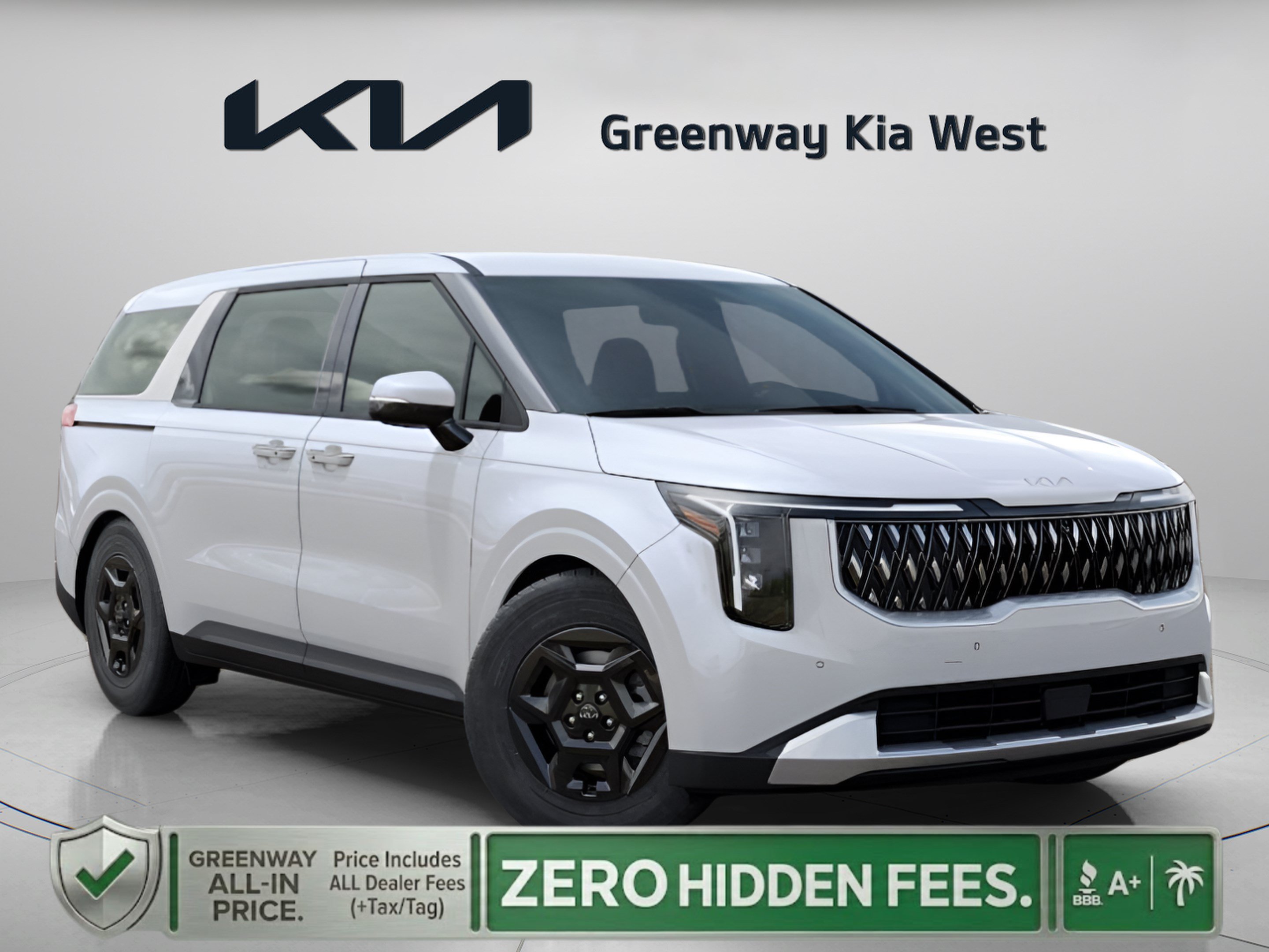 New 2025 Snow White Pearl Kia LXS image 1