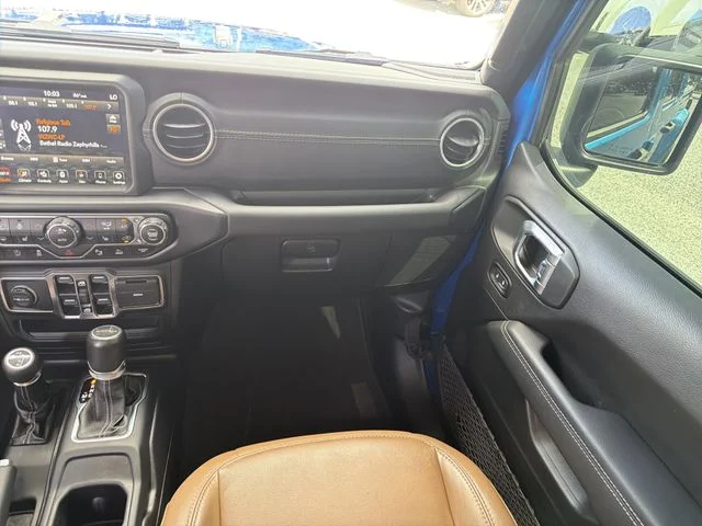 Used 2021 Blue Jeep Overland image 14