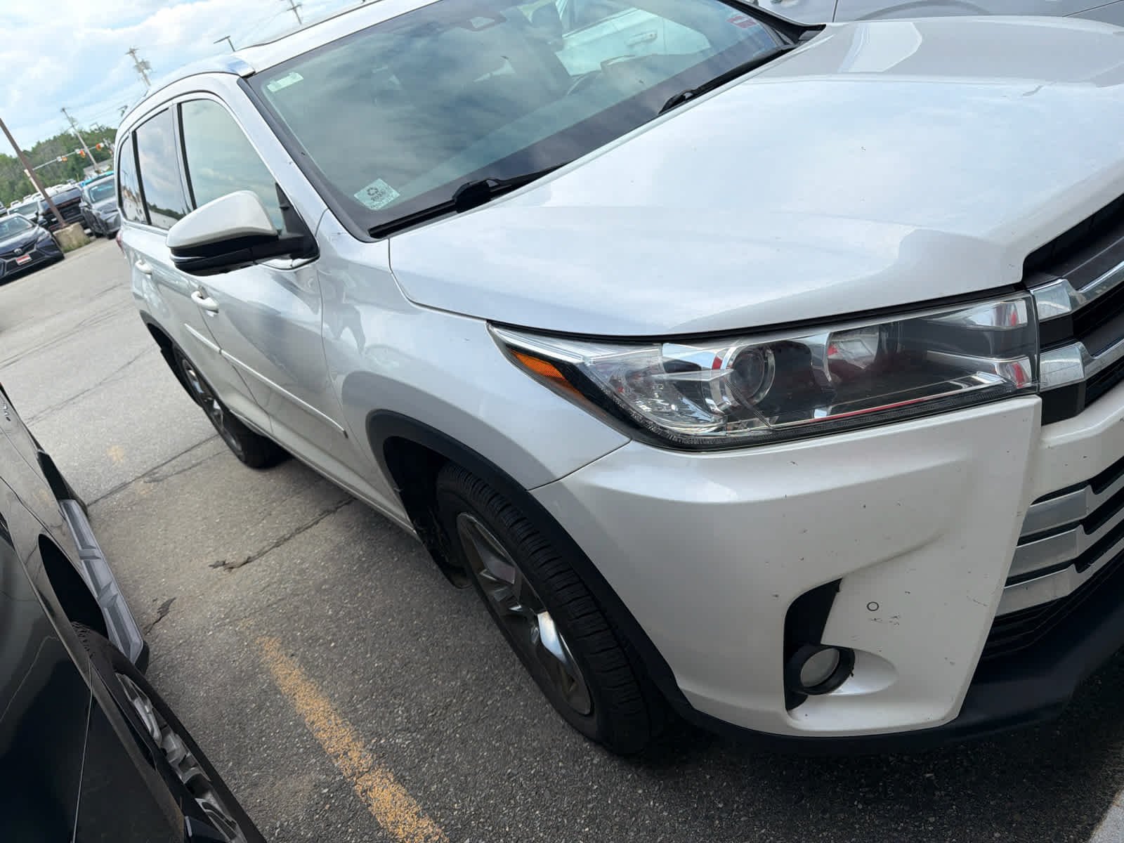 Used 2017 Toyota Highlander Limited Platinum with VIN 5TDDZRFH3HS377553 for sale in Waterville, ME