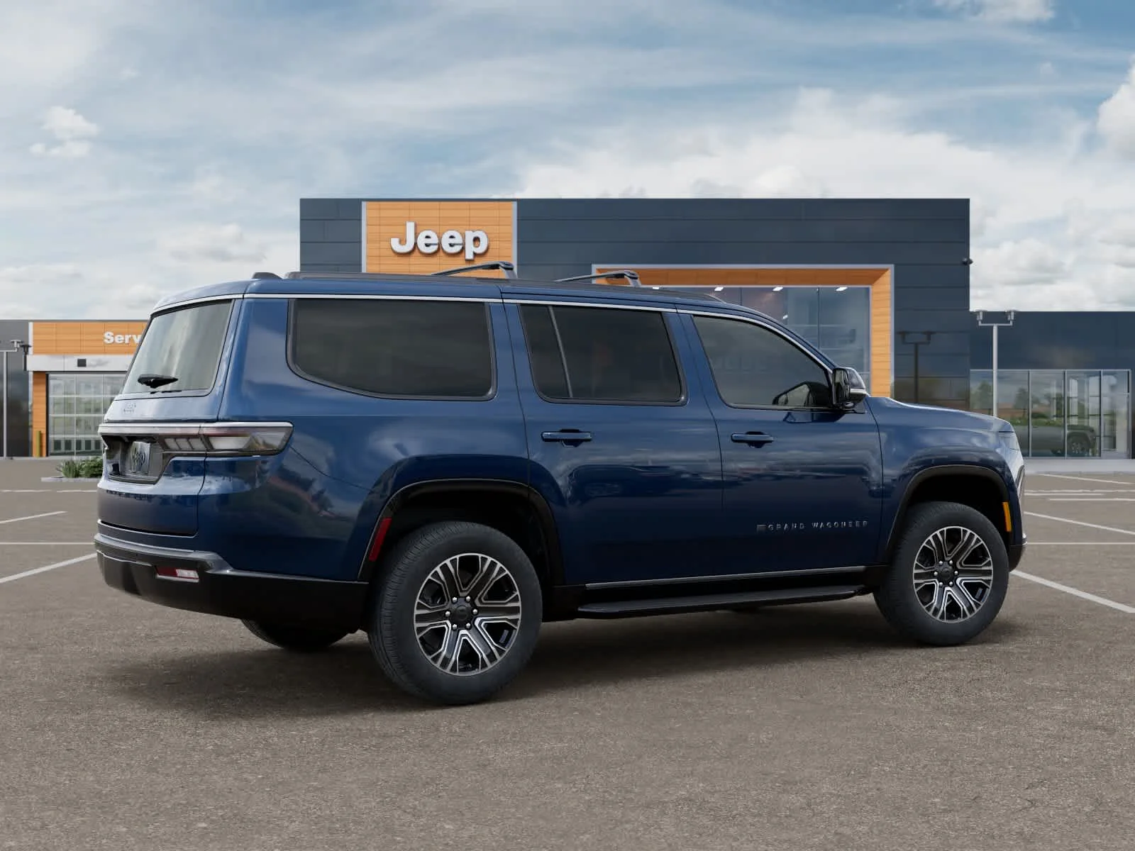 New 2026 Fathom Blue Pearlcoat Jeep  image 4