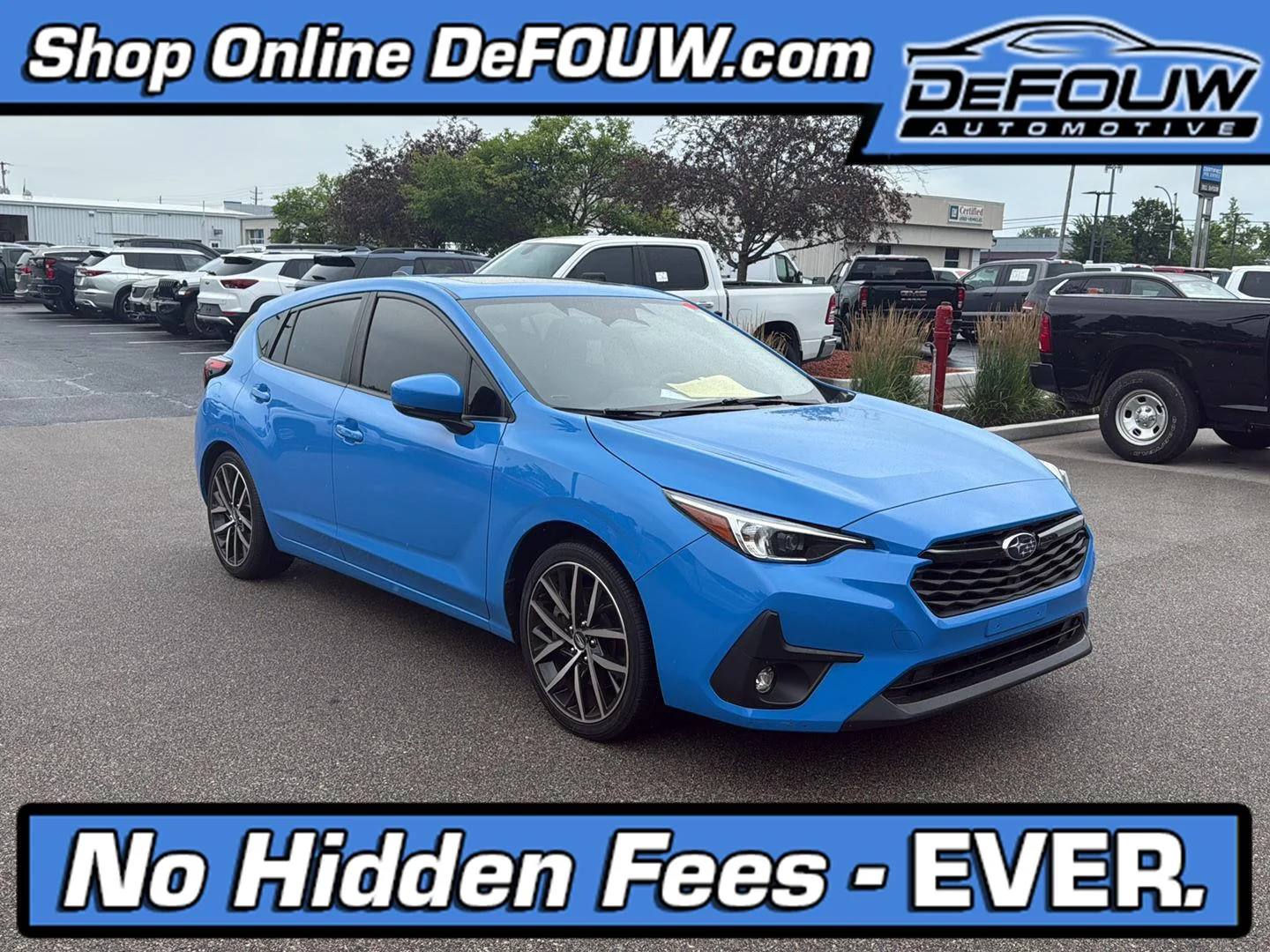 Used 2024 Oasis Blue Pearl Subaru Sport image 1