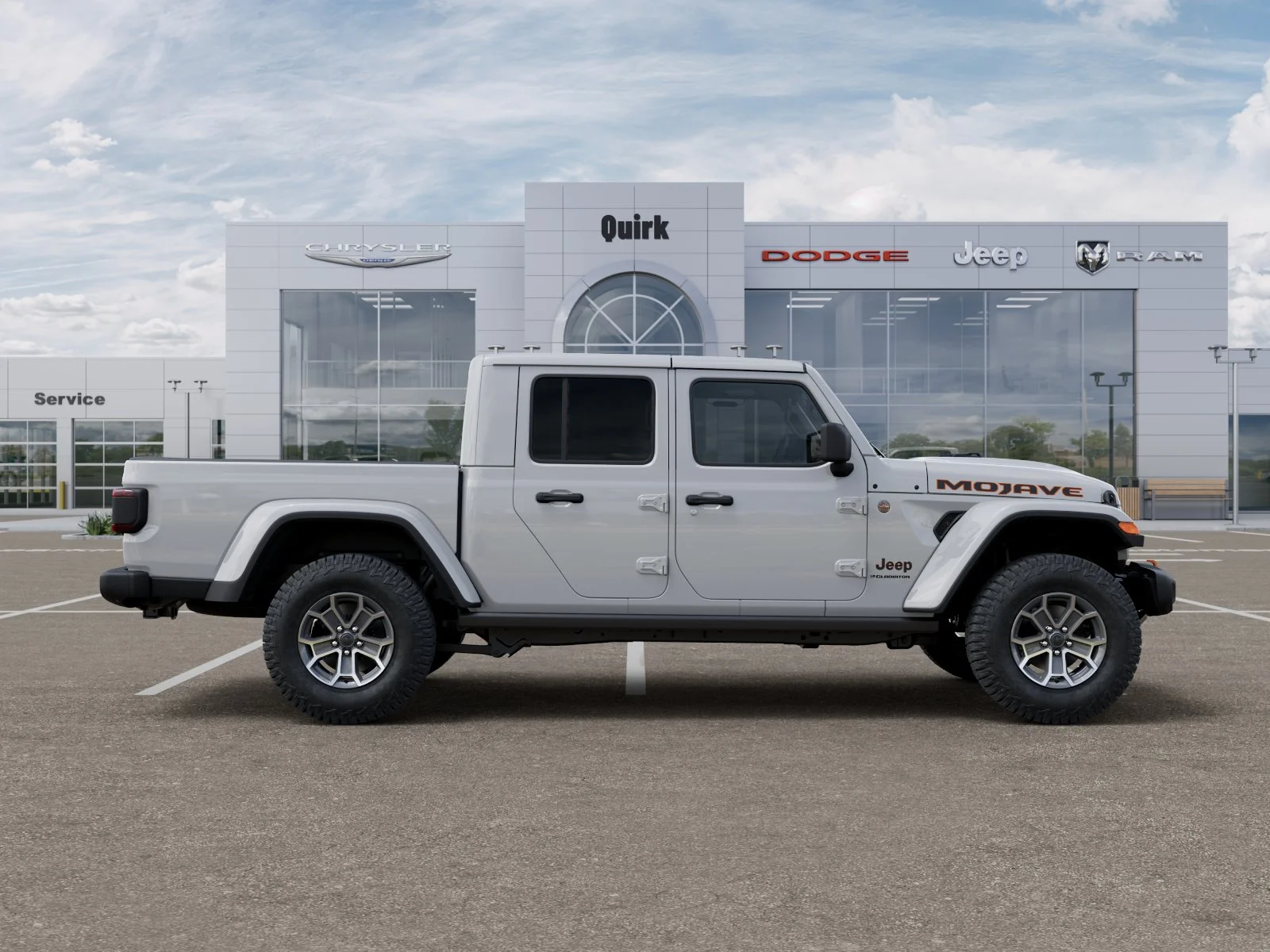 New 2026 Bright White Clearcoat Jeep Mojave image 47