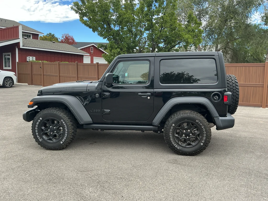 Used 2023 Black Clearcoat Jeep Willys image 8