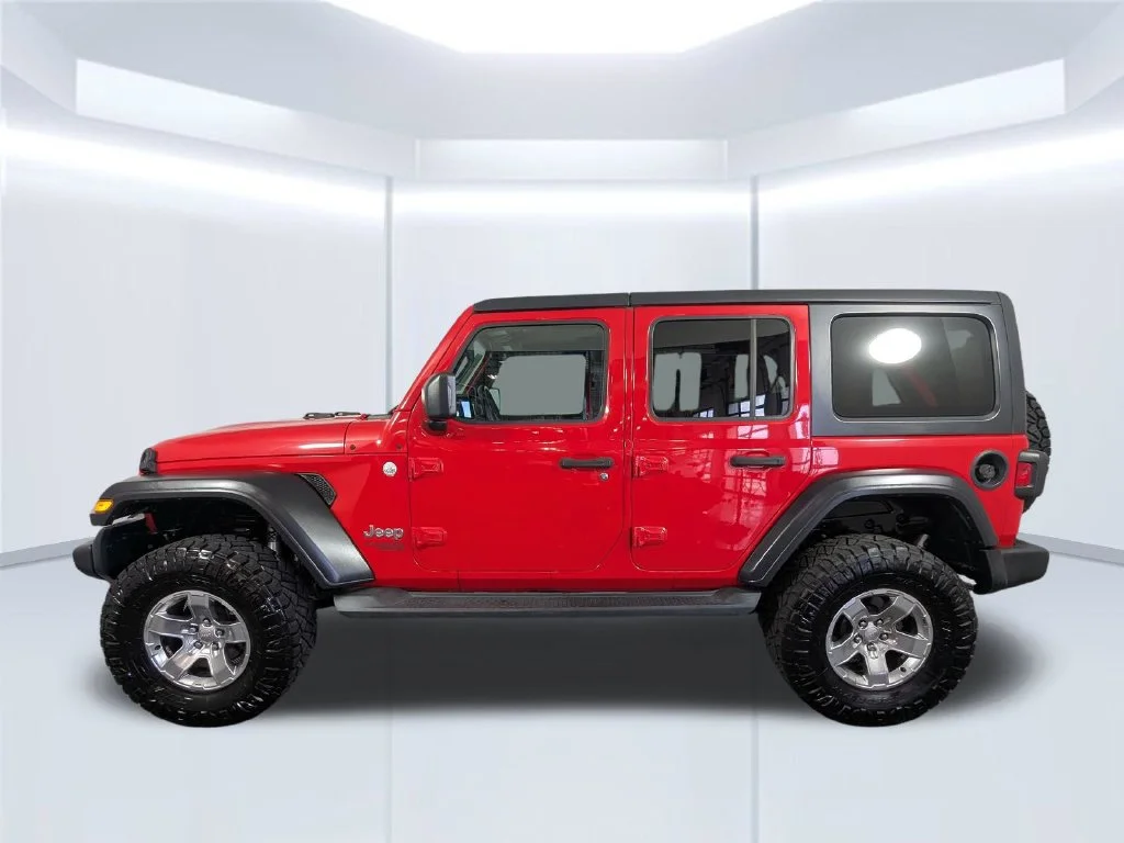 Certified Used 2020 Red Jeep Unlimited Sport S image 19