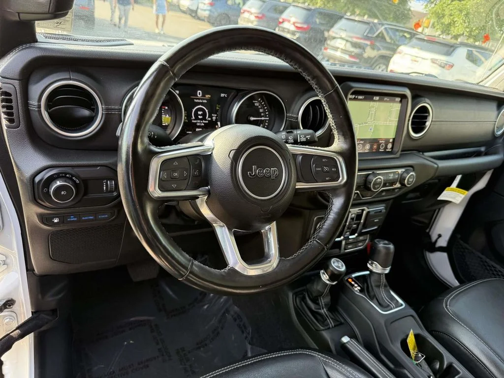 Used 2023 White Jeep Sahara 4xe image 2