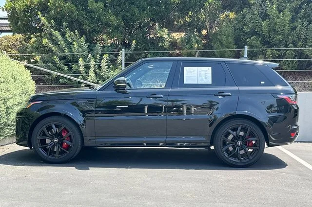 Certified Used 2022 Santorini Black Metallic Land Rover SVR image 2