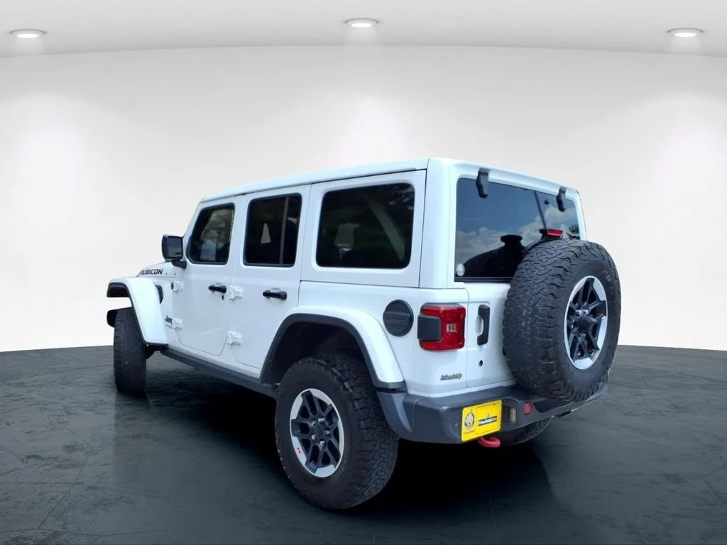 Used 2020 White Jeep Unlimited Rubicon image 12