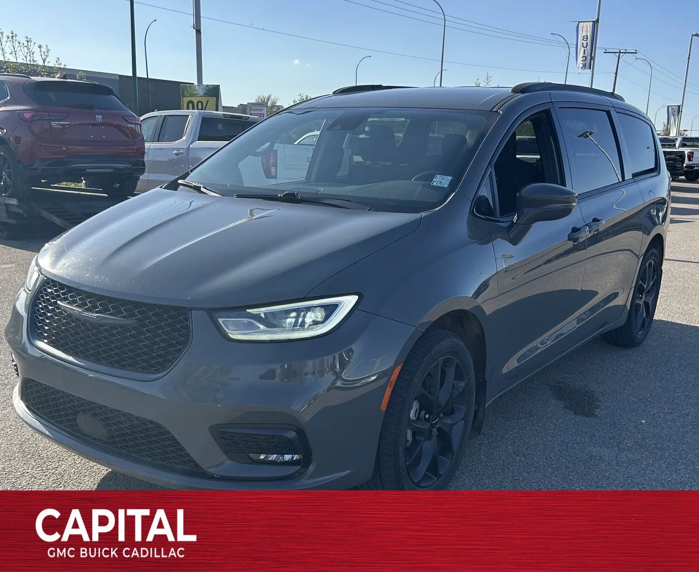 Used 2021 Gray Chrysler Touring AWD image 1