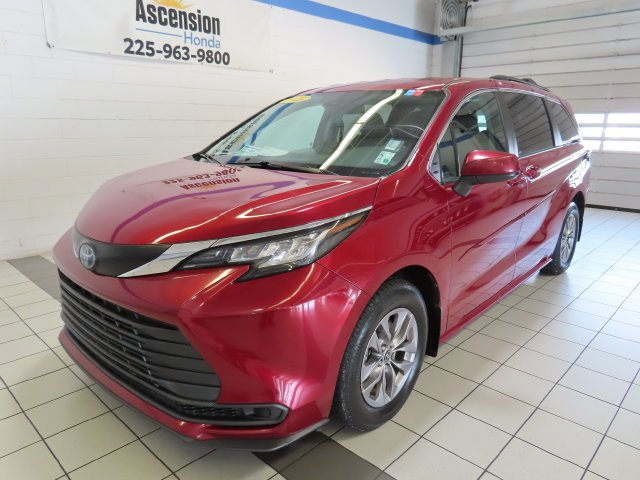 Used 2023 Red Toyota LE image 2