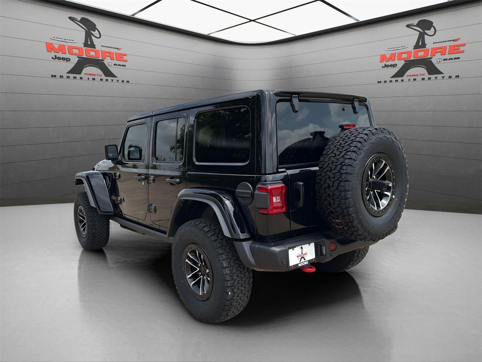 New 2026 Black Clear-Coat Exterior Paint Jeep Rubicon X image 6