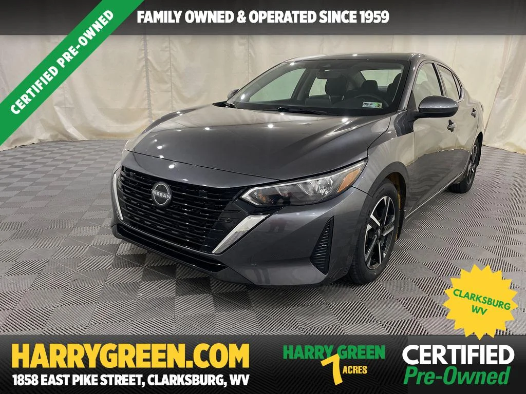 Certified Used 2025 Gun Metallic Nissan SV image 1