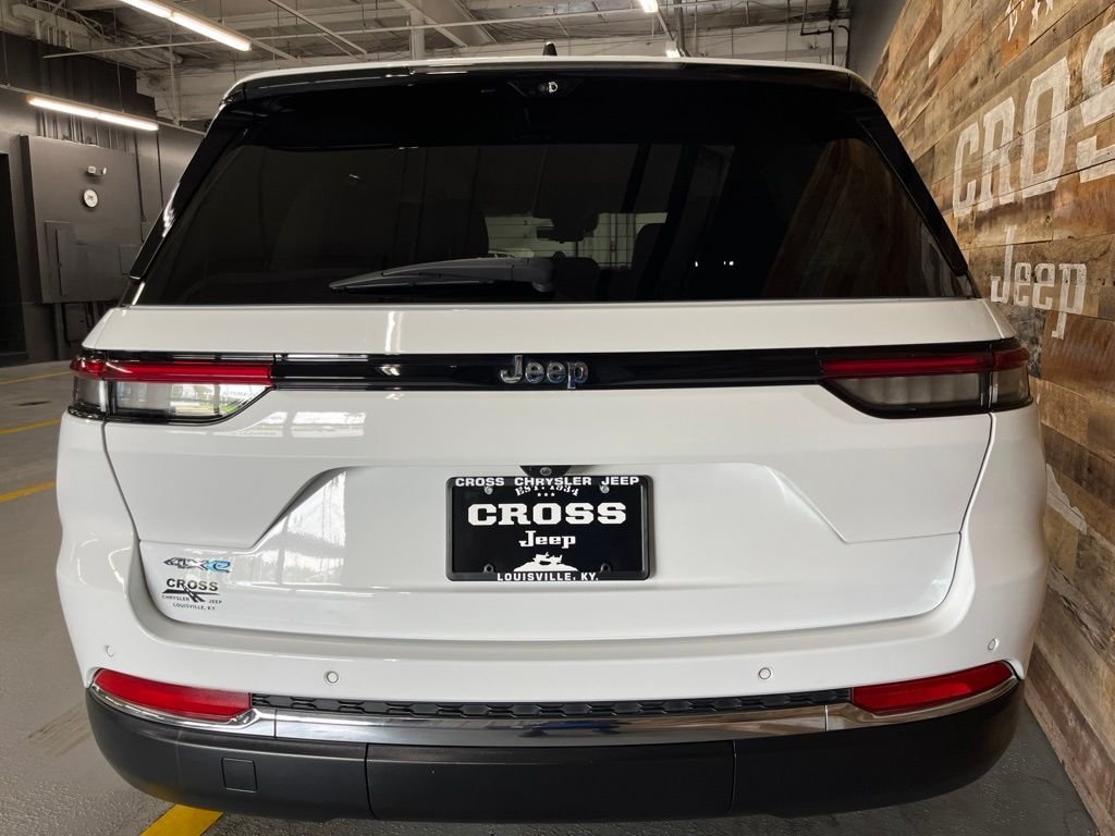 Used 2022 Bright White Clearcoat Jeep 4xe image 20