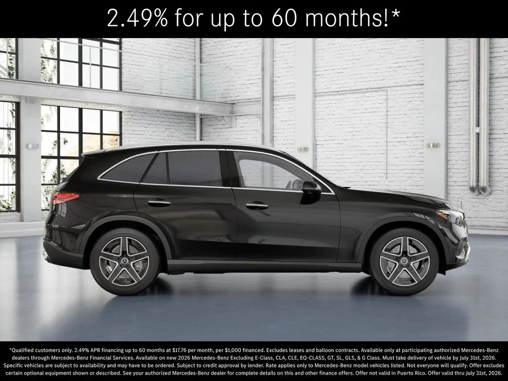 New 2026 Obsidian Black Metallic Mercedes-Benz GLC 300 image 16
