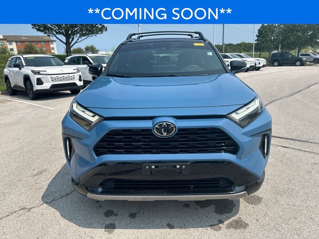 Used 2025 Blue Toyota XSE image 2