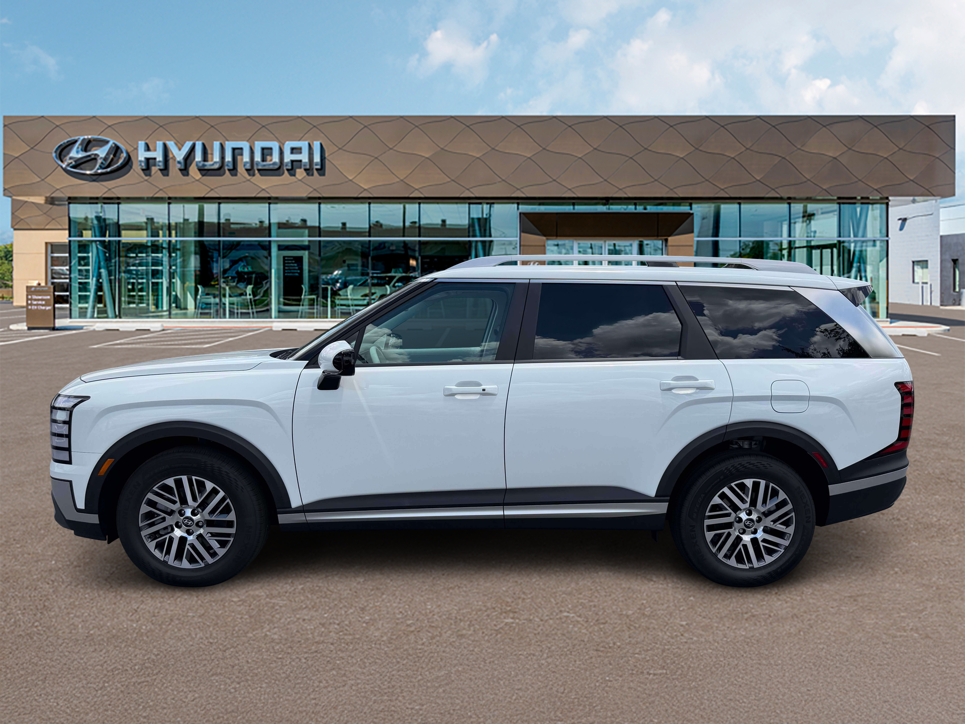 New 2027 White Hyundai SEL FWD image 3