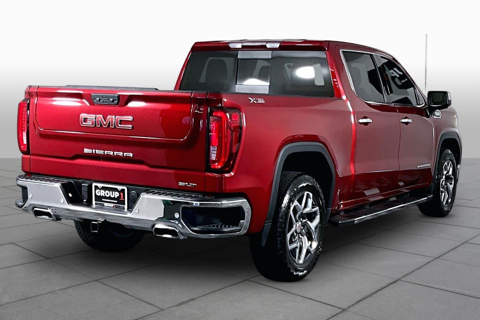 Used 2023 Volcanic Red Tintcoat GMC SLT image 12