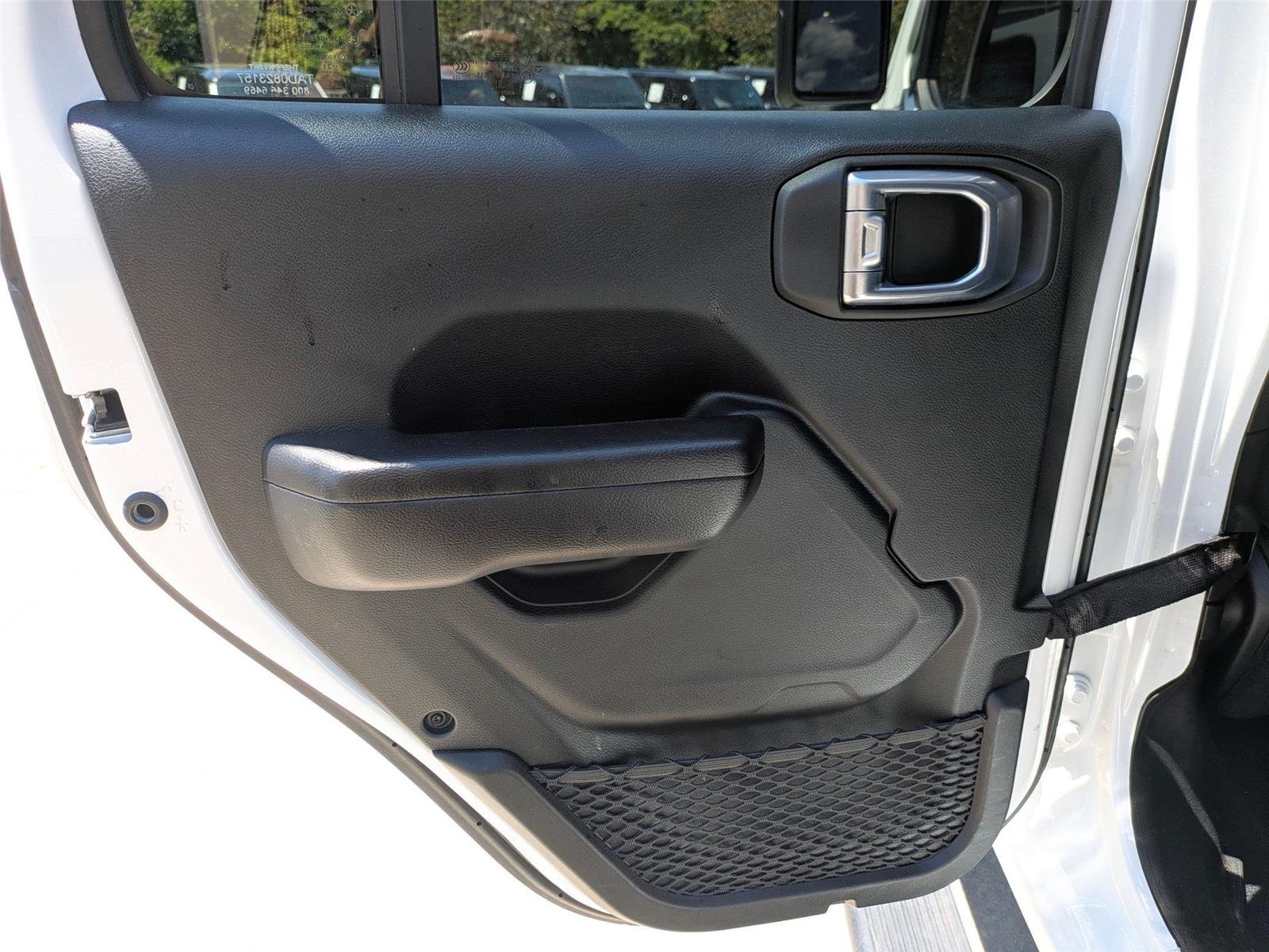 Used 2021 Bright White Clearcoat Jeep Unlimited Sport S image 24