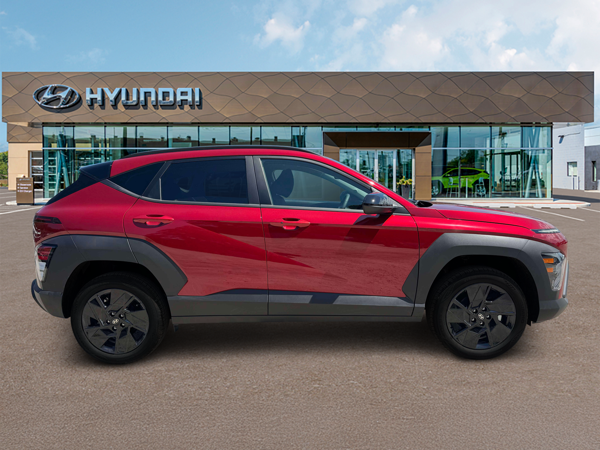 New 2027 Ultimate Red Metallic Hyundai SEL Sport AWD image 9