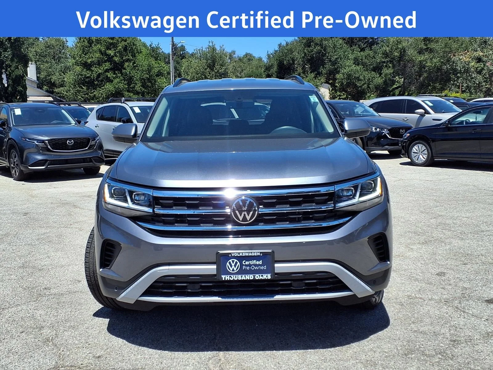 Certified Used 2023 Gray Volkswagen 3.6L V6 SE w/Technology image 2