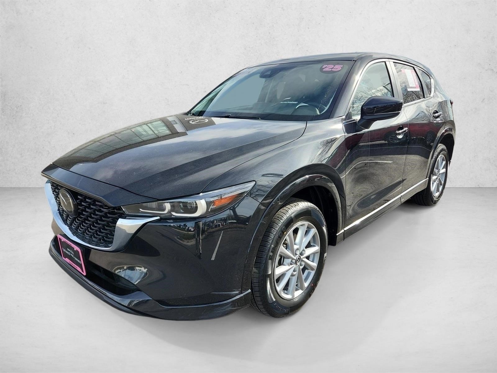 Certified Used 2025 Jet Black Mica Mazda 2.5 S Select Package image 1