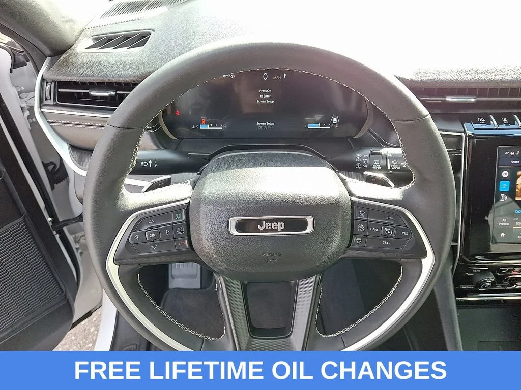 Used 2023 Bright White Clearcoat Jeep Altitude X image 26