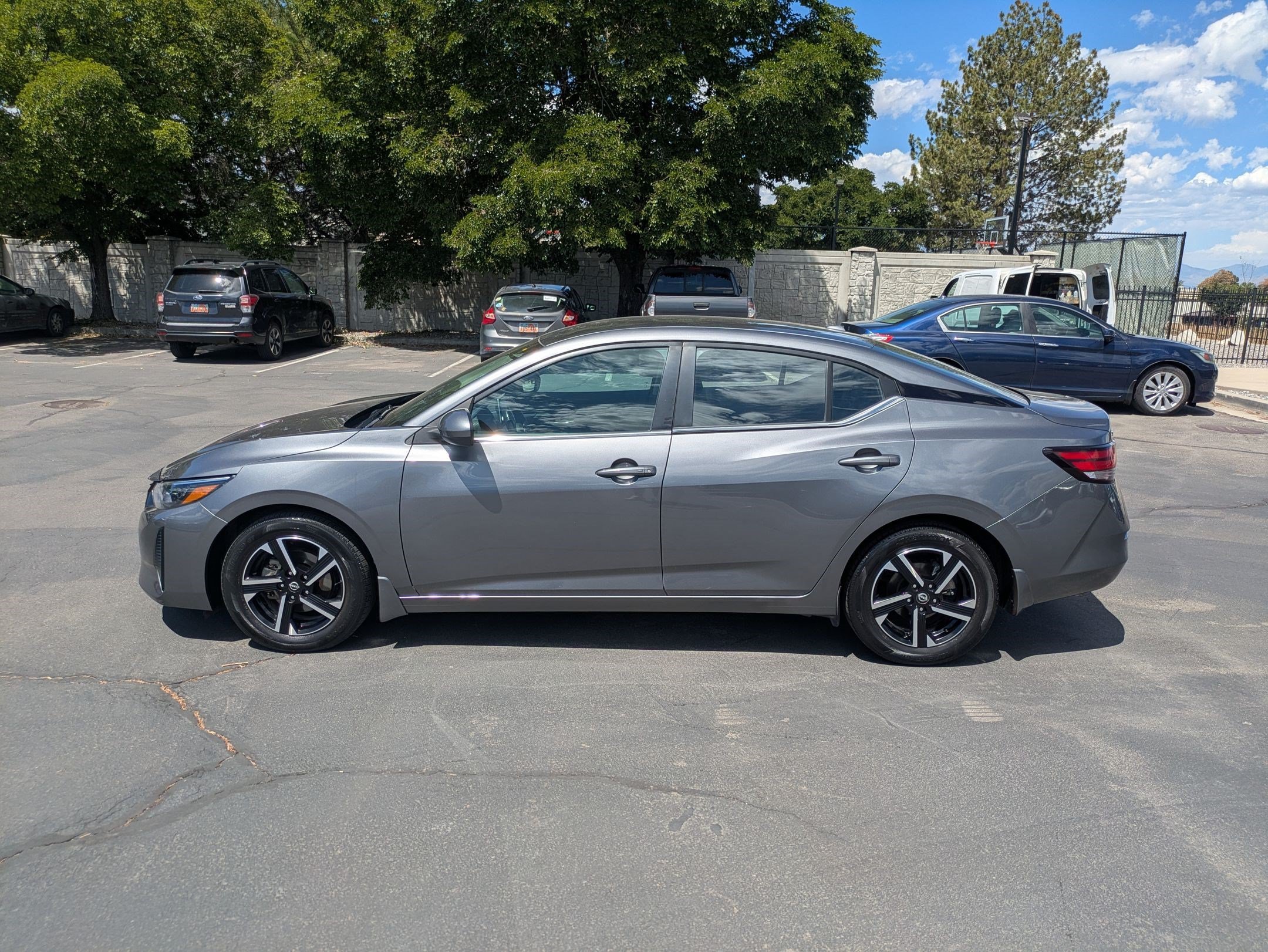 Used 2024 Gun Metallic Nissan SV image 7