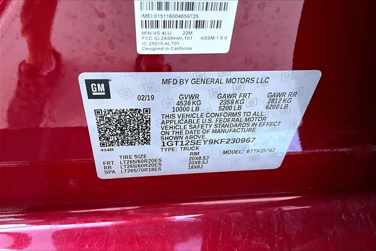 Used 2019 Red Quartz Tintcoat GMC Denali image 34