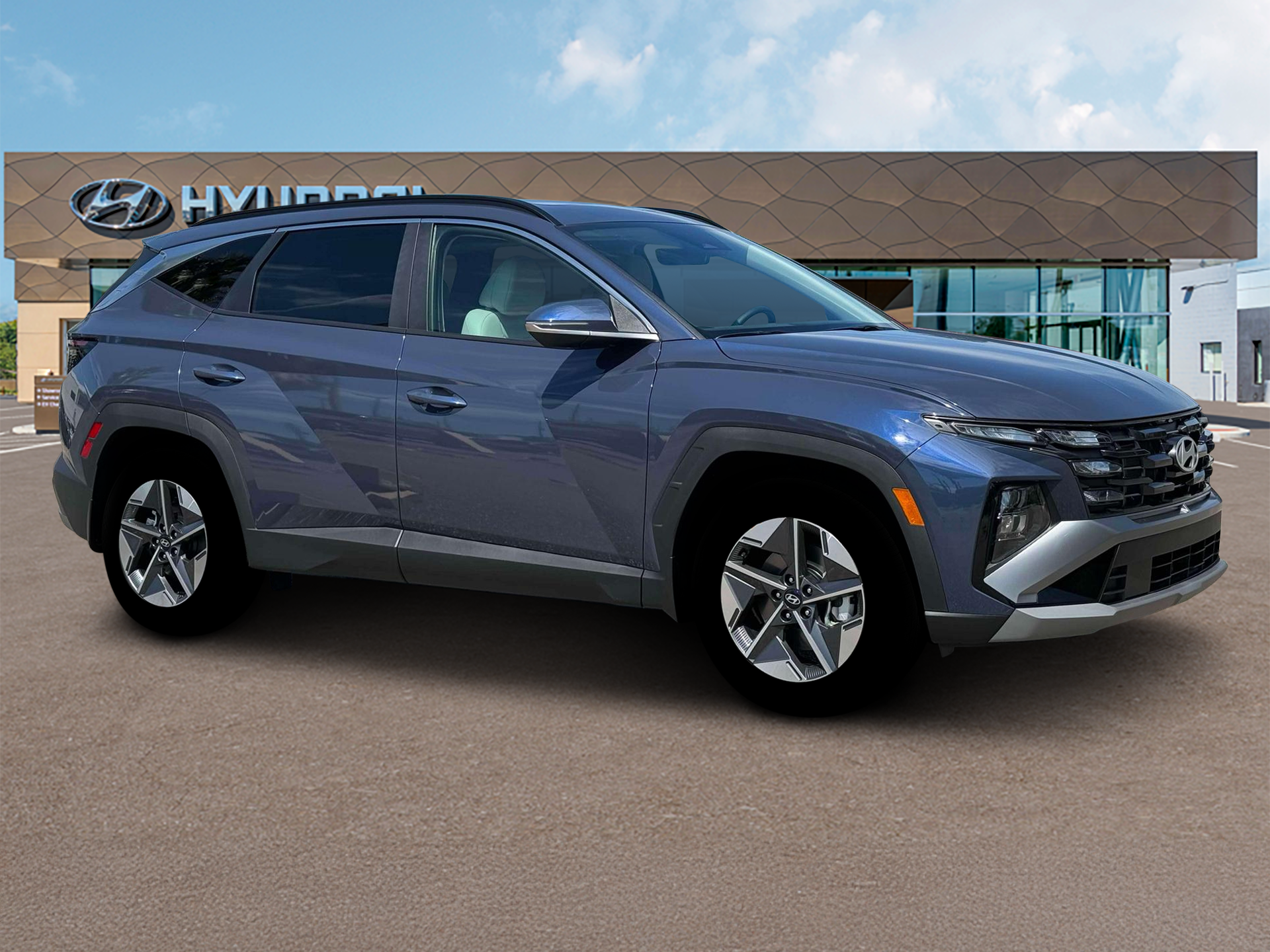 New 2026 Atlantis Blue Hyundai SEL Premium AWD image 10