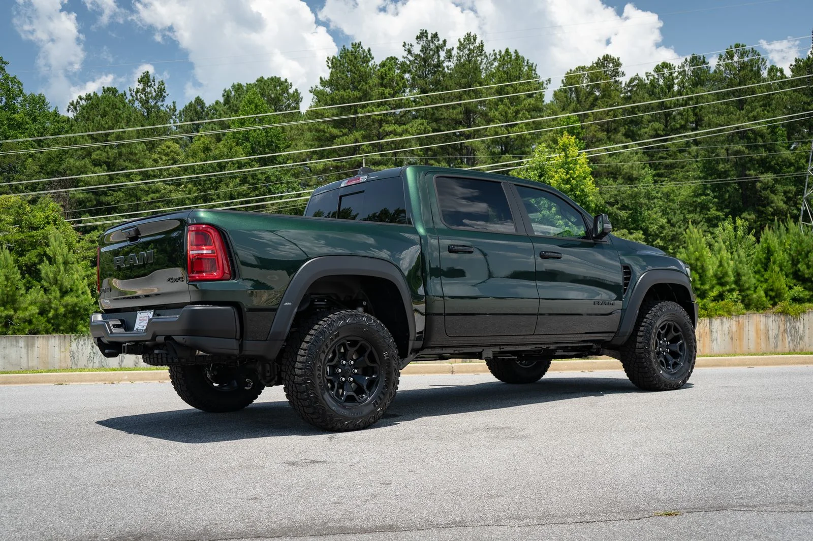 New 2026 Serrano-Green Metallic Exterior Paint RAM RHO image 19