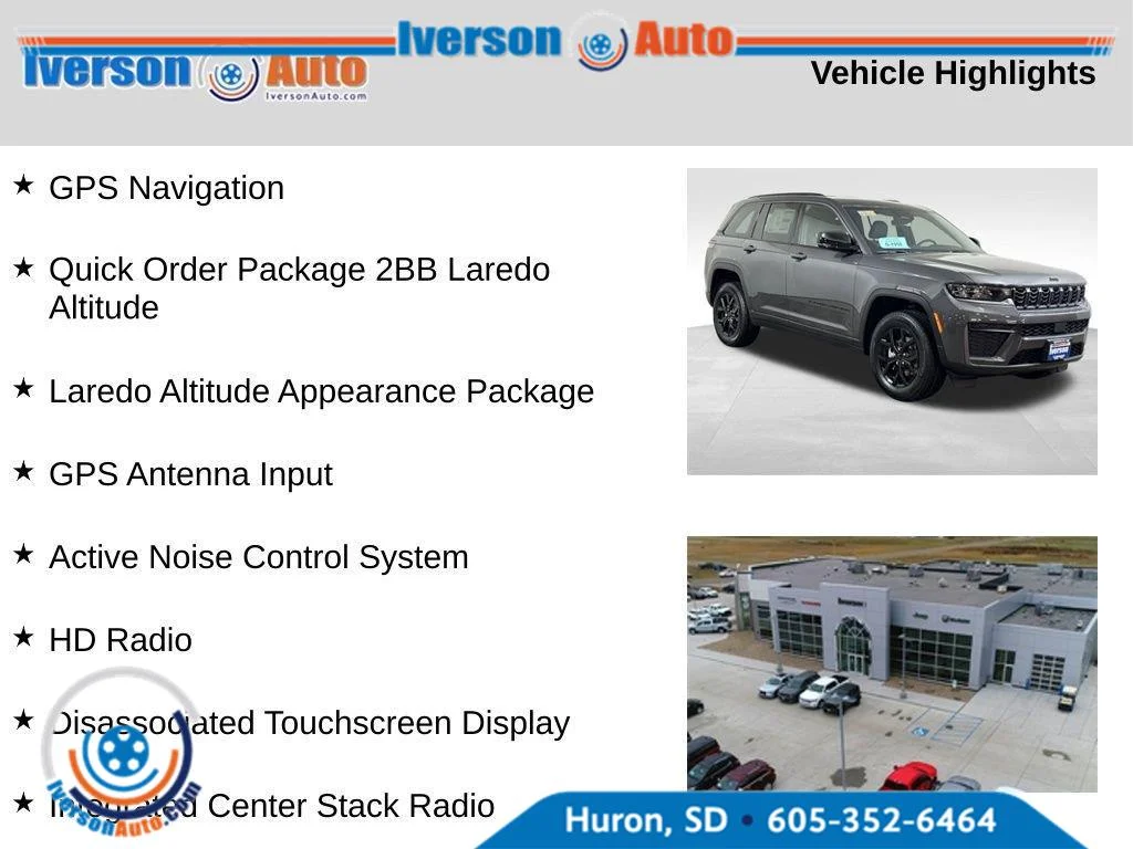 New 2026 Baltic Gray Metallic Clear-Coat Exterior Paint Jeep Laredo Altitude image 2