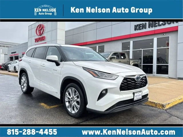 Used 2021 White Toyota Limited image 1