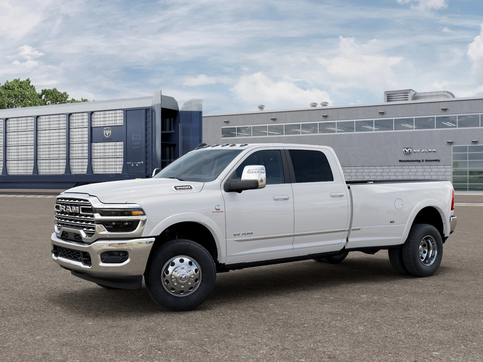 New 2027 Bright White Clearcoat RAM Limited image 2