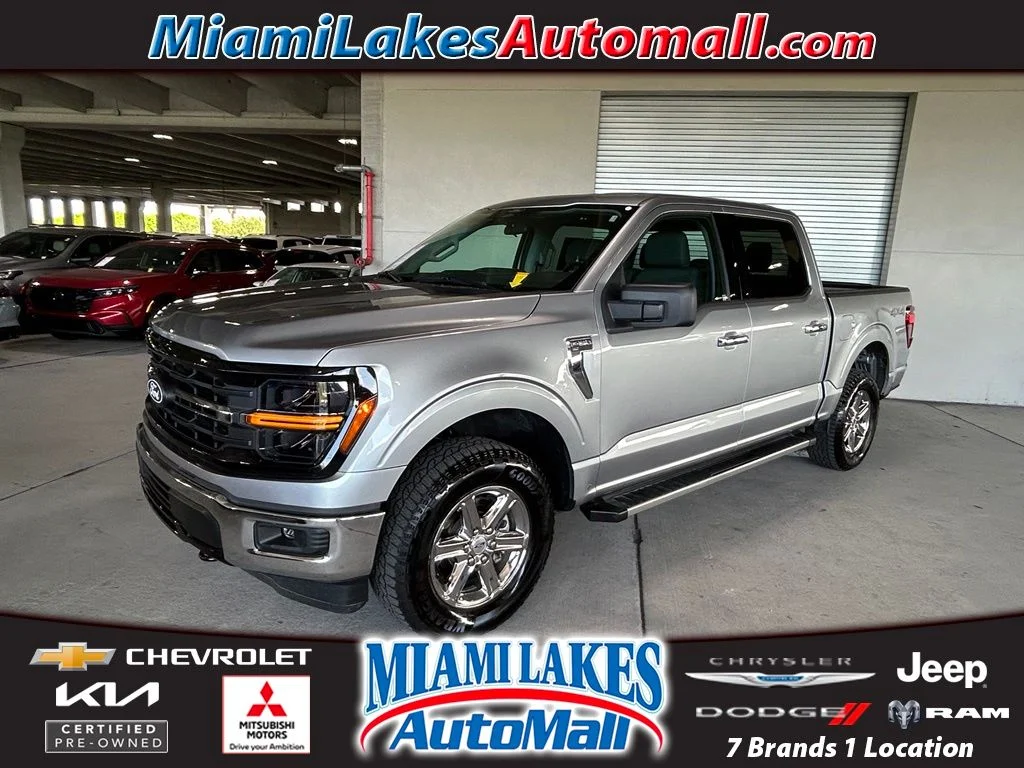 Used 2025 Silver Metallic Ford XLT image 1