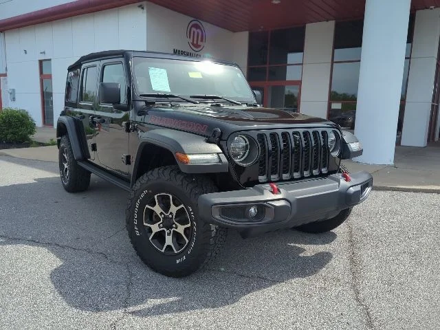 Used 2021 Black Jeep Unlimited Rubicon image 3