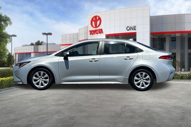 Certified Used 2023 Silver Toyota LE image 9