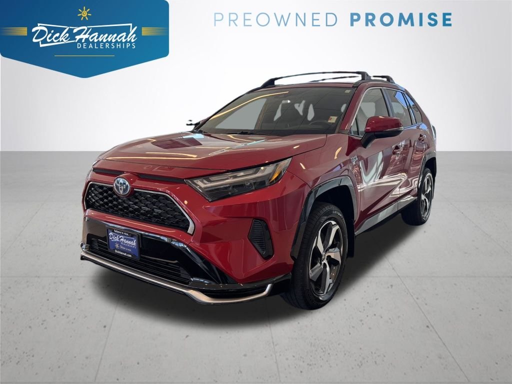 Used 2022 Red Toyota SE image 1