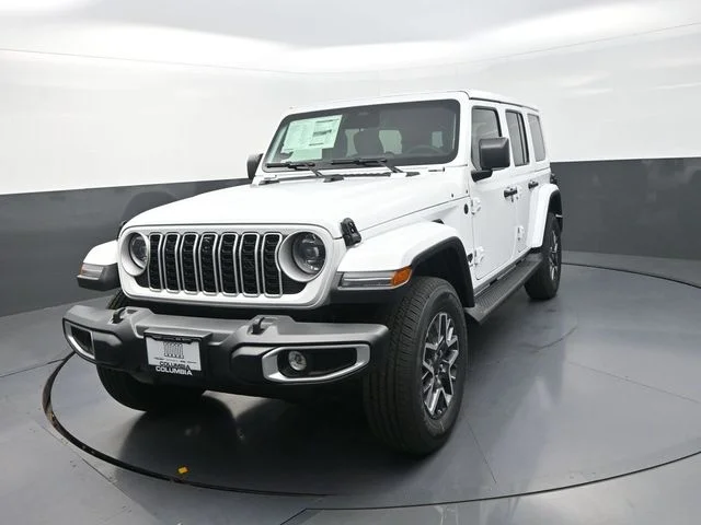 New 2026 Bright White Clear-Coat Exterior Paint Jeep Sahara image 5
