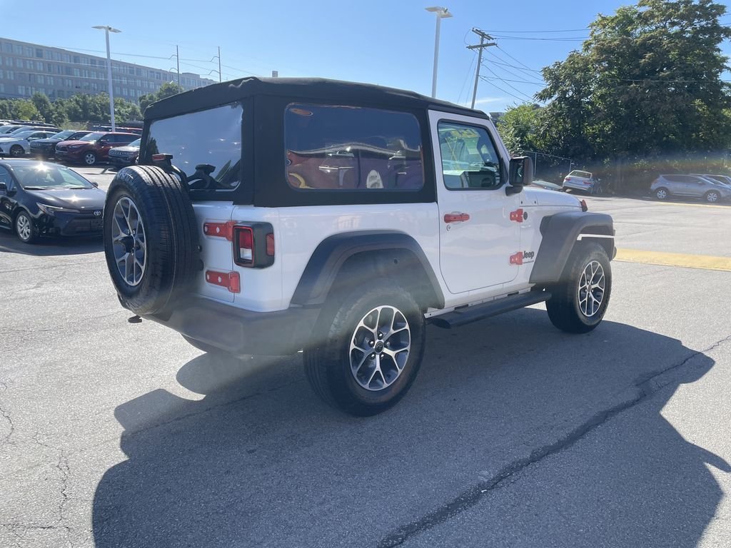 Used 2024 White Jeep Sport S image 8