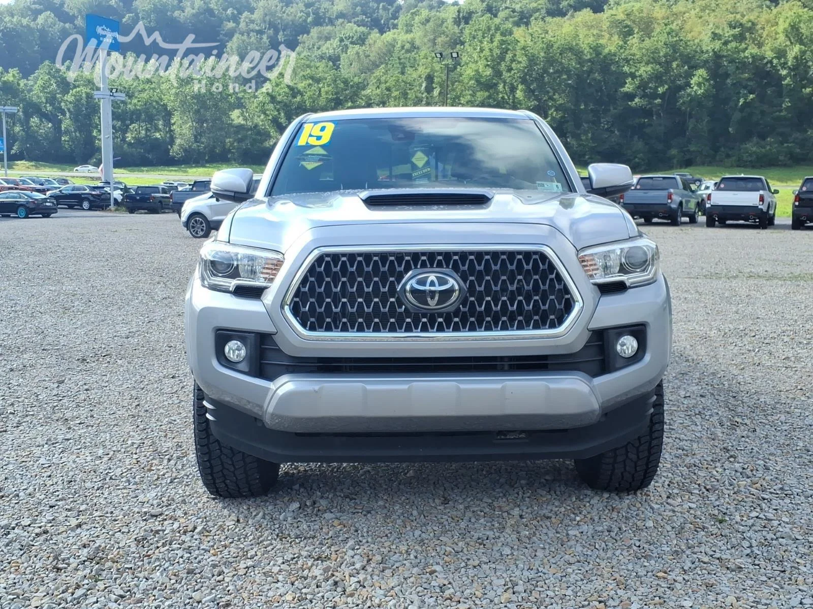 Used 2019 Silver Sky Metallic Toyota TRD Sport image 2