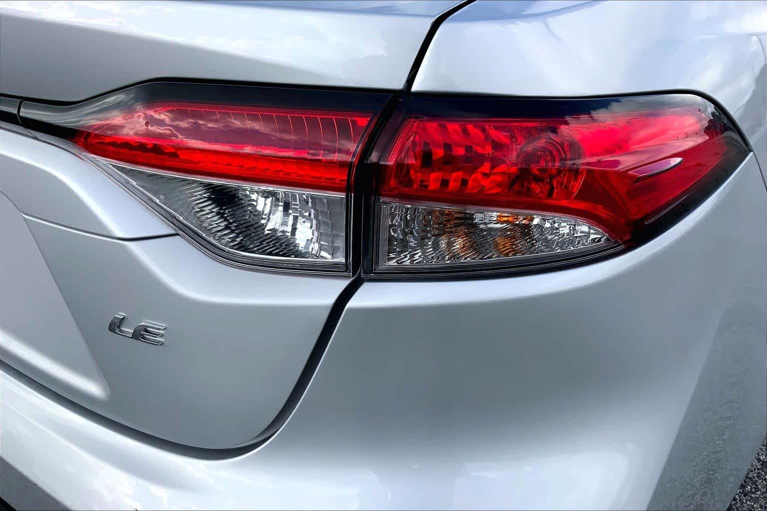 Used 2024 Classic Silver Metallic Toyota LE image 30