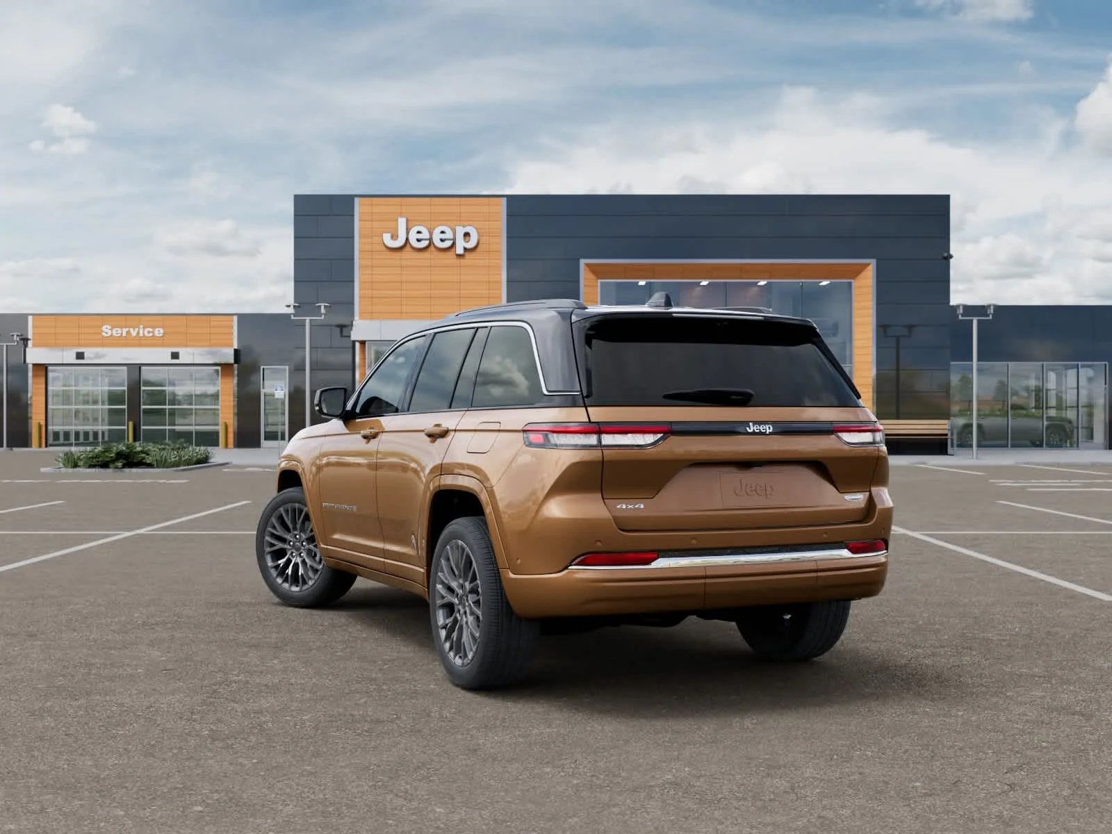 New 2027 Copper Shino Metallic Clearcoat Jeep Summit image 3