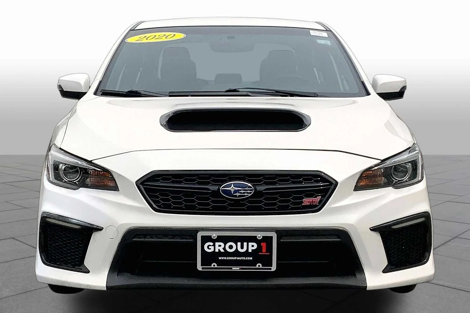 Used 2020 Crystal White Pearl Subaru STI image 4