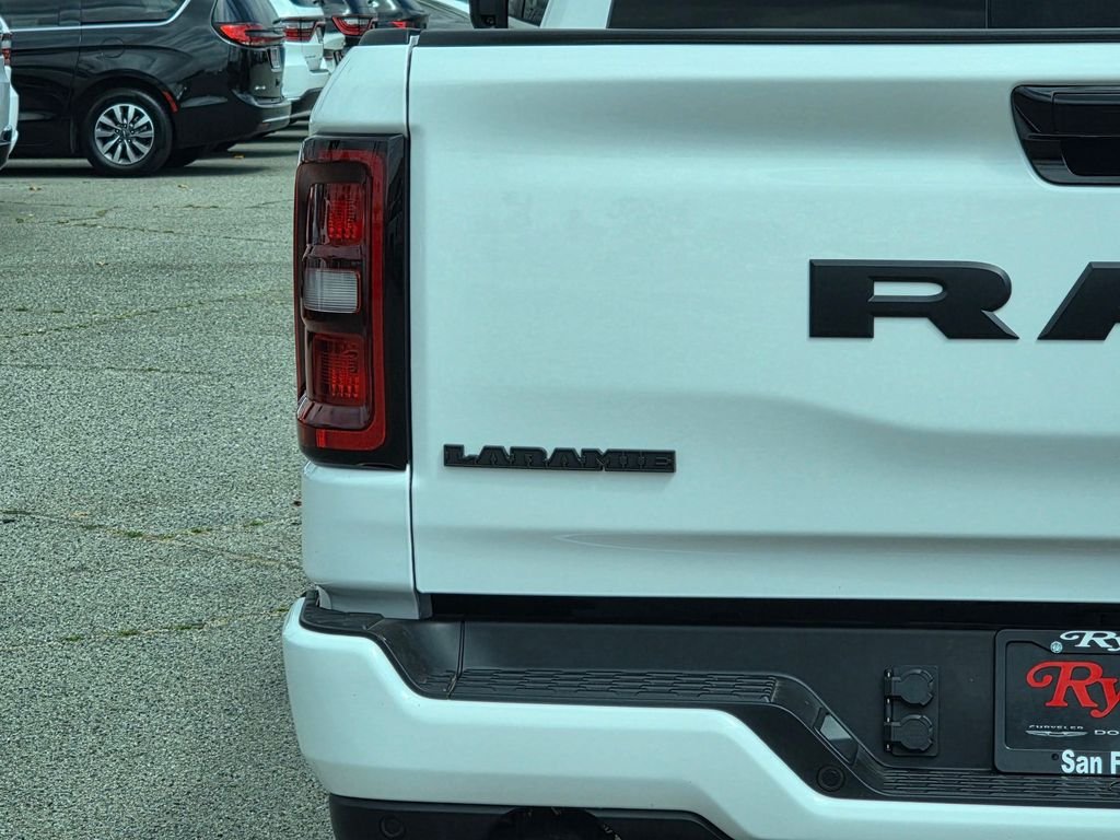 New 2026 Bright White Clear-Coat Exterior Paint RAM Laramie image 6