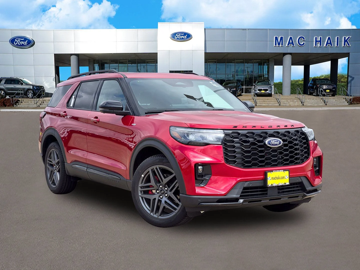 New 2026 Rapid Red Metallic Tinted Clearcoat Ford ST-Line image 1