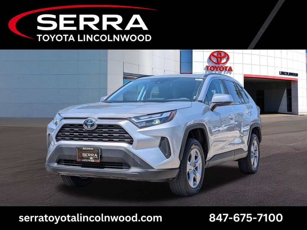Certified Used 2025 Silver Toyota XLE image 1