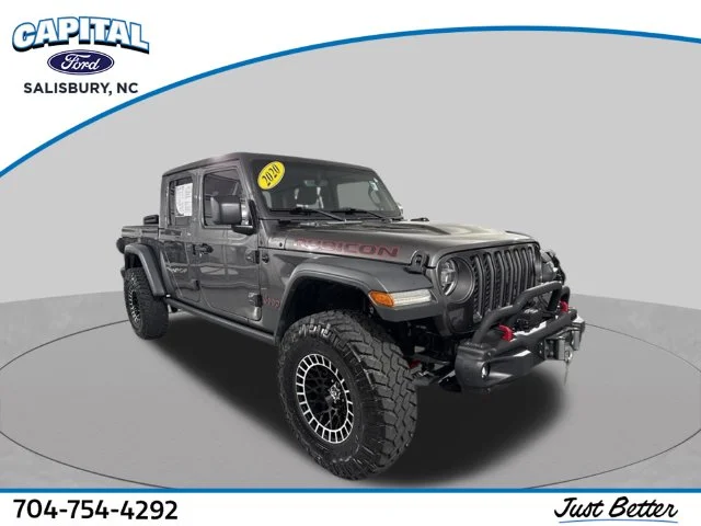 Used 2020 Gray Jeep Rubicon image 1