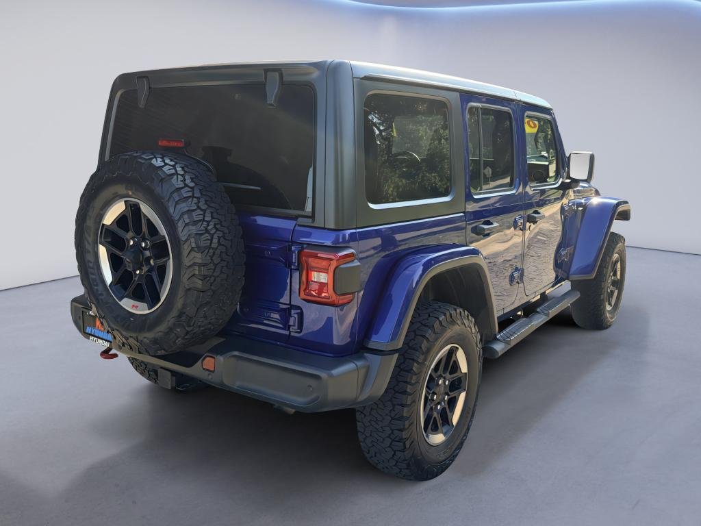 Used 2018 Ocean Blue Metallic Clearcoat Jeep Rubicon image 5