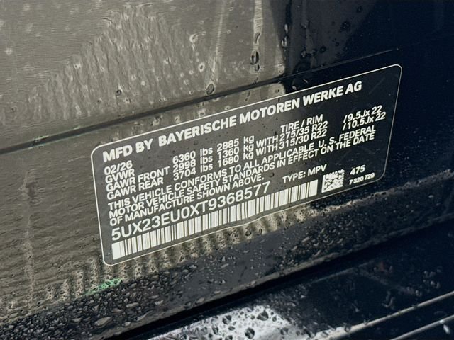 New 2026 Black Sapphire Metallic BMW xDrive40i image 33